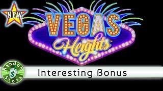 •️ New - Vegas Heights slot machine, Interesting Bonus