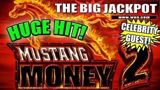 SURPRISE CELEBRITY GUEST! + HUGE HIT on MUSTANG MONEY 2 w/ The Big Jackpot • TheBigJackpot
