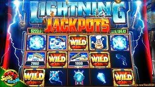 Super Lightning Jackpots!!! BIG WINS & Diamonds Plus 1c Bally & iT games in Casino