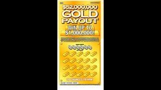 Live Full $10 Gold Payout Book, New Jersey Lottery New TIcket