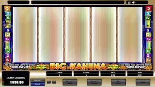 FREE Big Kahuna ™ Slot Machine Game Preview By Slotozilla.com