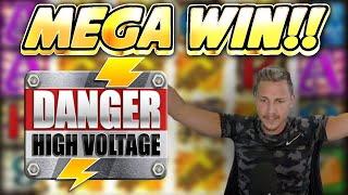 MEGA WIN! DANGER HIGH VOLTAGE BIG WIN - Online Casino from Casinodaddys live stream
