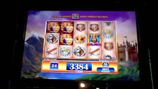 Valiant Knight slot bonus win at Sugar House Casino in PA