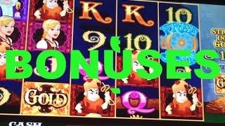 LIVE PLAY on Rumplestiltskin Slot Machine with Bonuses