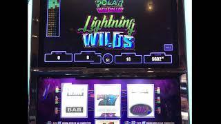 VGT Slots "POLAR HIGH ROLLER LIGHTING WILDS"  Jackpot - Choctaw Casino, Durant, OK