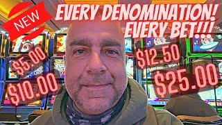 ⋆ Slots ⋆Watch Me Bet Every Denomination & Every Bet Level!⋆ Slots ⋆