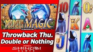 Dolphin Magic Slot - TBT Live Play and 2 Free Spins Bonuses with Re-Trigger