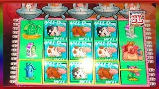 ** SUPER BIG WIN ON CLASSIC INVADERS AT CHICKEN RANCH CASINO ** SLOT LOVER **