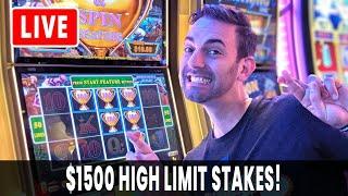 • LIVE $1500 High Stakes • Casino Slots at San Manuel #AD