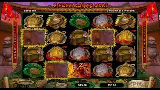 Fucanglong Online Slot from RTG - Dragon Mountain Feature!