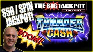 $50 / SPIN •THUNDER CASH + 2 BONUS ROUNDS •️ BIG WIN!