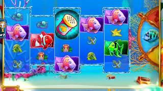 GOLD FISH 3 Video Slot Casino Game with a BLUE FISH BONUS