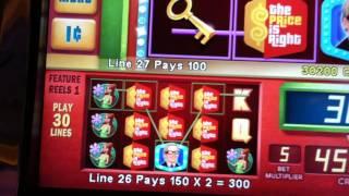 BIG The Price Is Right Slot Machine Max Bet WILDS Win