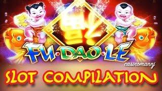 Fu Dao Le Slot **COMPILATION** Video - BIG WIN! - Slot Machine Bonus