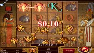 Gods of Giza• slot machine by Genesis Gaming | Game preview by Slotozilla