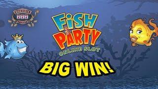 BIG WIN on Fish Party Slot - £4.80 Bet!