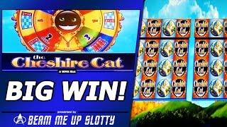 The Cheshire Cat Slot Bonus - Free Spins, Big Win!