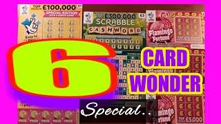 6  Card Wonder Special.."SCRABBLE  CASHWORD"..and Others...mmmmmmMMM
