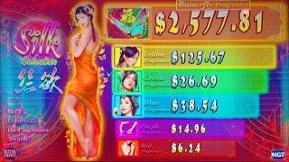Silk Seduction slot machine, Big Win