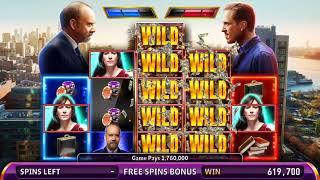 BILLIONS Video Slot Casino Game with a CHUCK VS AXE FREE SPIN BONUS