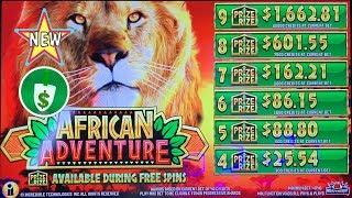 •️ New - African Adventure slot machine, bonuses
