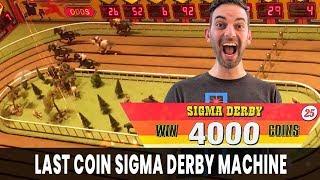 • OLD SCHOOL Sigma Derby Slot Machine! • + Cash Machine @ The D Las Vegas