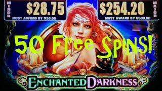 Enchanted Darkness - WMS - 50 Free Spin Bonus