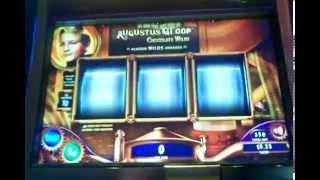 WMS Willy Wonka Slot machine Augustus Gloop bonus