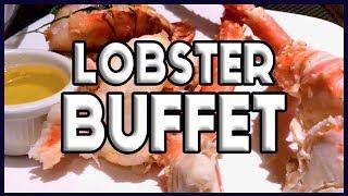 All You Can Eat Lobster Bally's Las Vegas Buffet FULL TOUR