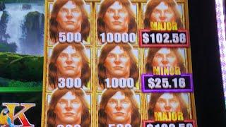 $100 Challenge on NEW Tarzan Slot Machine W/ SDGuy1234