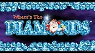 Wheres The Diamonds Max Bet Big WIn Free Spins!