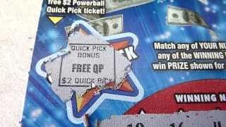 Powerball Ticket - $5 Illinois Lottery Instant Scratch Off