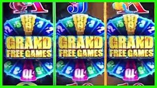 • TARZAN GRAND • BIG WIN PROGRESSIVE JACKPOTS • 15 FREE GAMES •