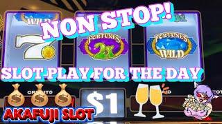 NON STOP⋆ Slots ⋆SLOT PLAY FOR THE DAY Oct.30, Awesome Jackpots Huge Won Yaamava Casino 赤富士スロット 海外カジノ大勝利