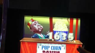 Hitchcock Theater Slot Machine Bonus - Popcorn