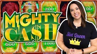 SLOT QUEEN tackles MIGHTY CASH for the BIG WIN !!