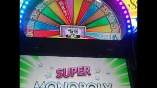 Super Monopoly Money Slot Bonus Wheel spin With 82.00 in monopoly money HUGE WIN