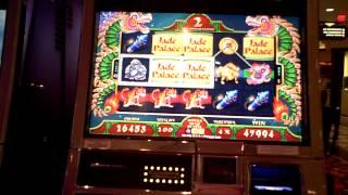 Jade Palace slot bonus win "Nice" at Harrah's Casino AC.
