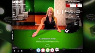 Net Entertainment - Live Casino™ - Common Draw Blackjack Functionality Video