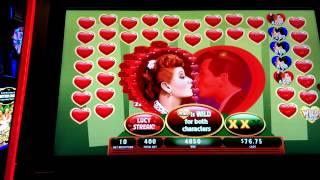I Love Lucy NEW SLOT MACHINE, BONUS