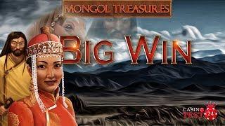 BIG WIN ON MONGOL TREASURES (ENDORPHINA) - 5€
