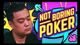 Aaron Zhang BLUFFS EVERY HAND #shorts | Not Boring Poker Vol. 1