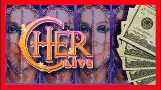 I PREDICTED THE EXACT BONUS RESULT! BIG WINS on Cher Slot Machine With SDGuy1234!