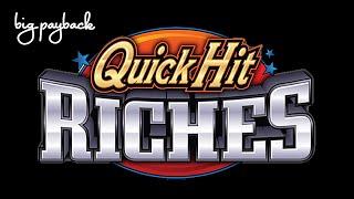 THE RUMBLE, YES!! Quick Hit Riches Slot - NICE SESSION!