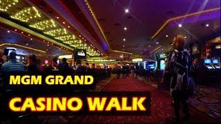 Walking through the MGM Grand Hotel & Casino in Las Vegas - Nov 2016 - 4K HD