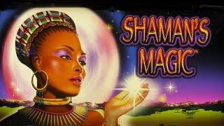 Shaman's Magic - Aristocrat Slot Machine Bonus Win!