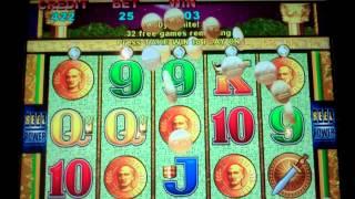 Pompeii Slot Machine Bonus + 2 Retriggers - 45 Free Spins - BIG WIN