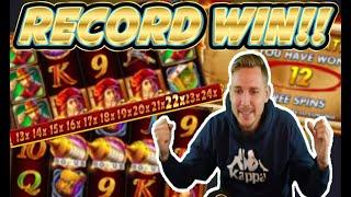RECORD WIN! Da Vinci's treasure Big win - HUGE WIN on Casino slots from Casinodaddy