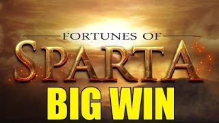 BIG WIN - Fortunes Of Sparta - 100 Free Spins (Blueprint)