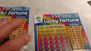 Scratchcard"WOW!"..SPECIAL GAME Today..COOL FORTUNE..PAY DAY..CASH SPECTACULAR..HOT MONEY.etc